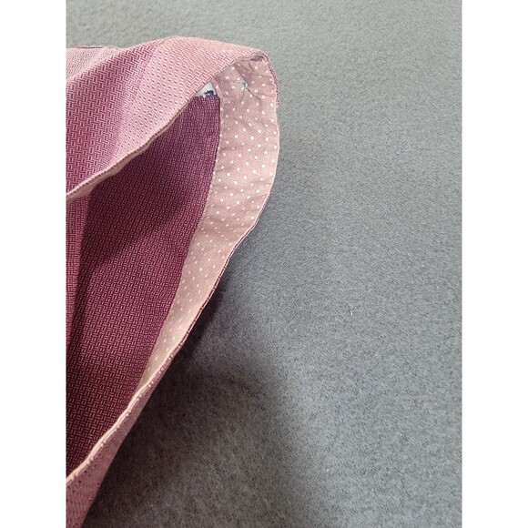 Ted Baker Shirt Mens 5 Purple Short Sleeve Button Up WONKY Geometric TH8M GA61 - Picture 5 of 11